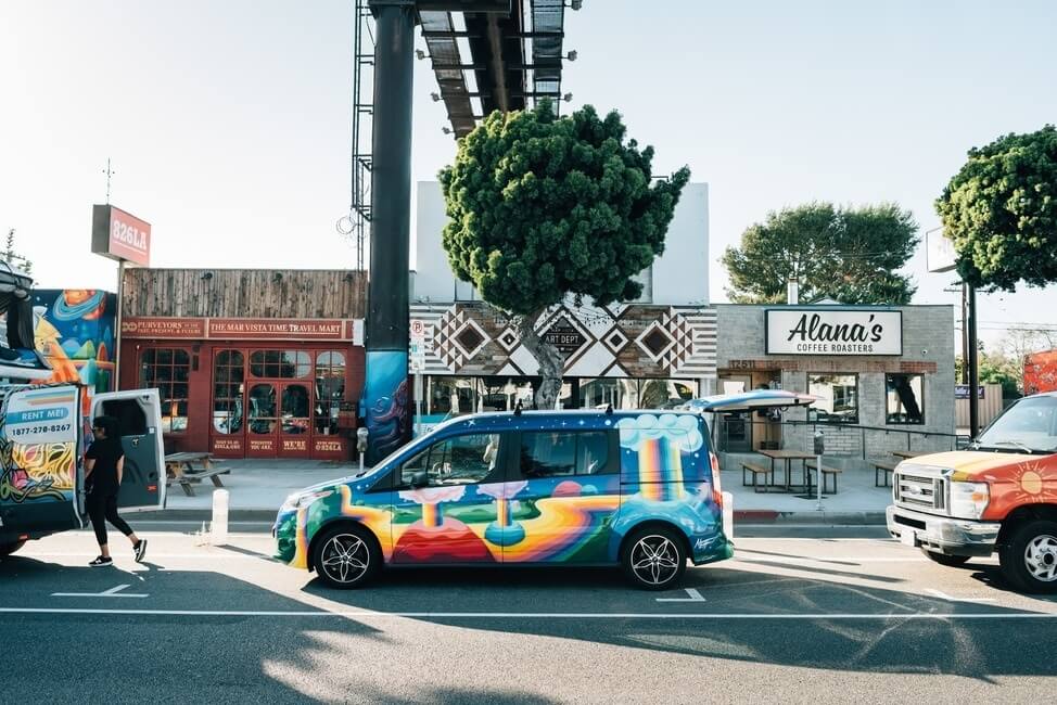 Escape Campervans Anniversary Party Mar Vista Art Department Los Angeles