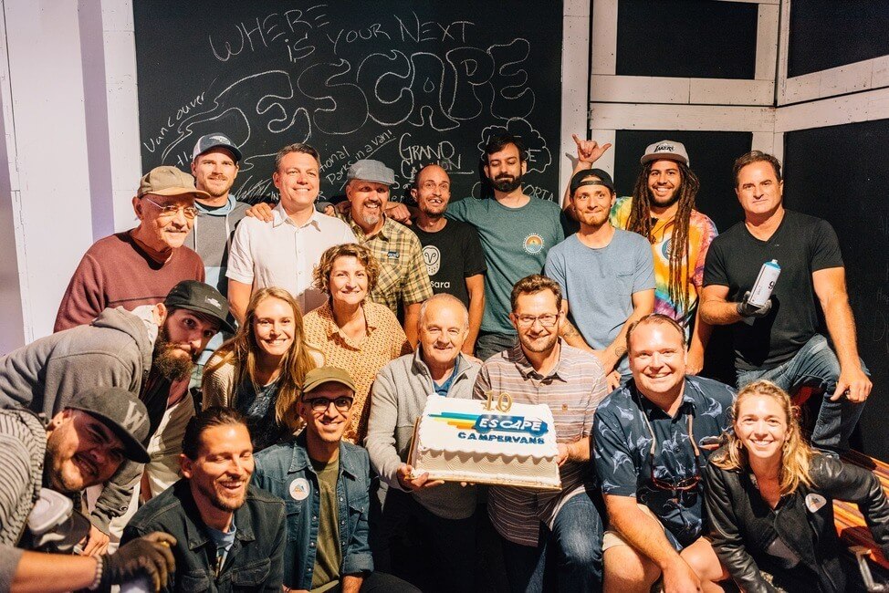 Escape Campervans Anniversary Party Mar Vista Art Department Los Angeles
