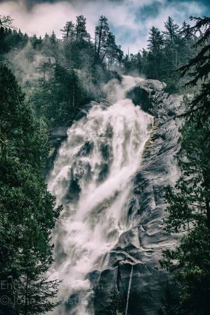 Shannon Falls Sea to Sky Highway Canada
