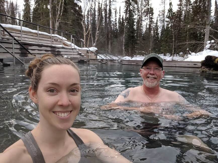 Laird River Hot Springs Canada