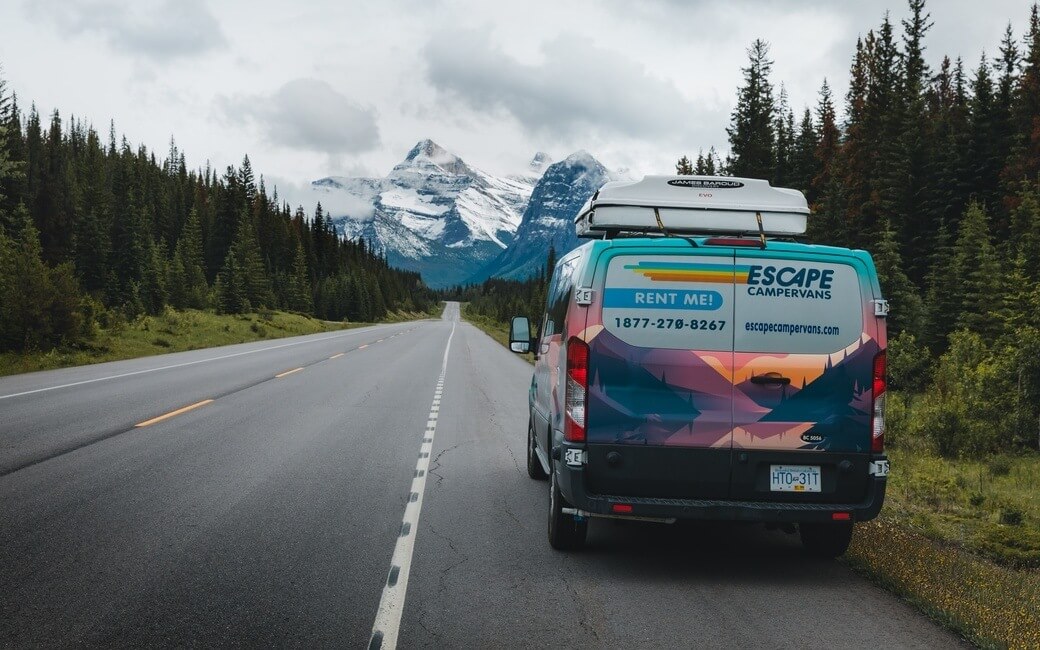 Jasper National Park Campervan Road Trip