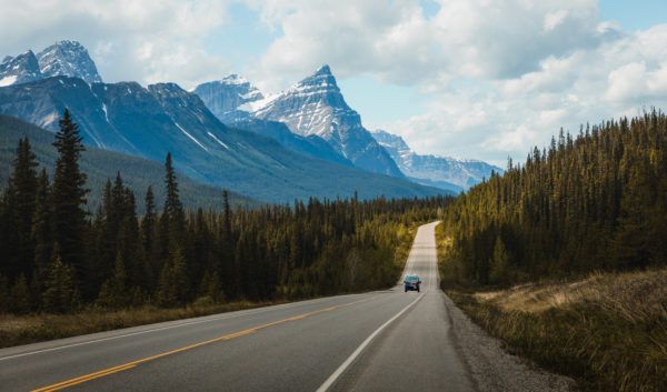 Icefields Parkway Campervan Road Trip