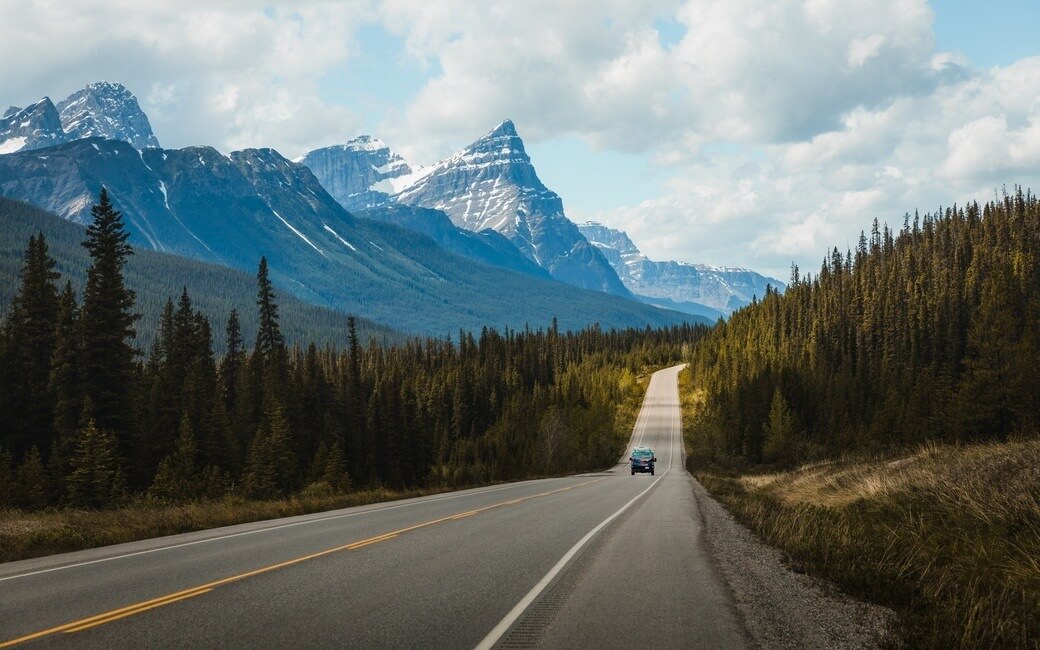 Icefields Parkway Campervan Road Trip