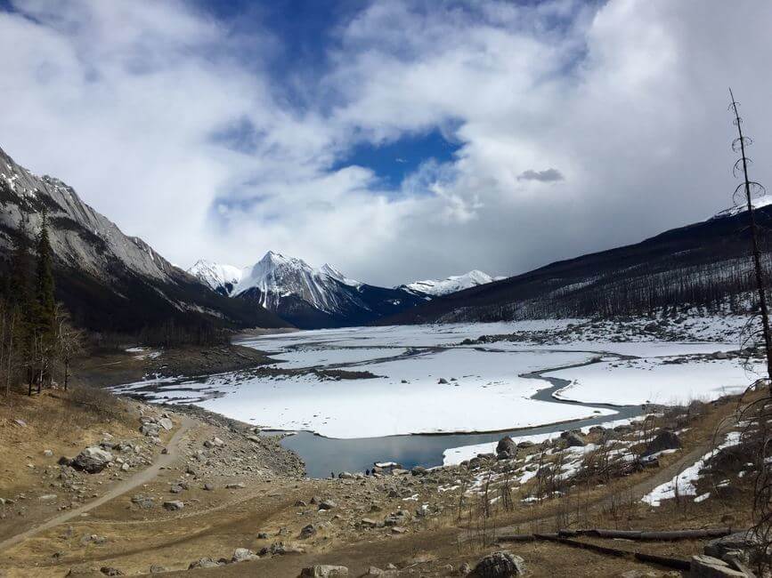 Medicine Lake Jasper National Park Alberta Canada