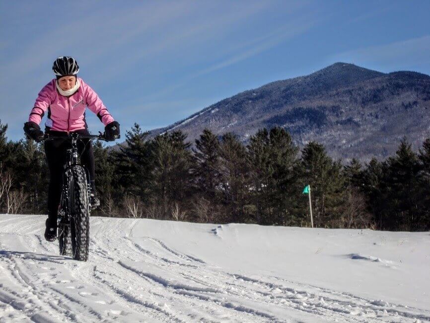 kingdom trails mountain biking vermont winter