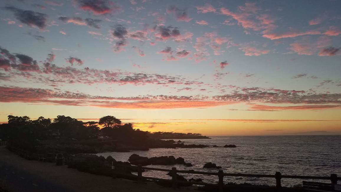 Pacific Grove Sunset Big Sur California