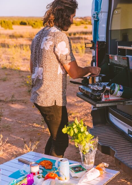 Campervan Cooking Meal Prep