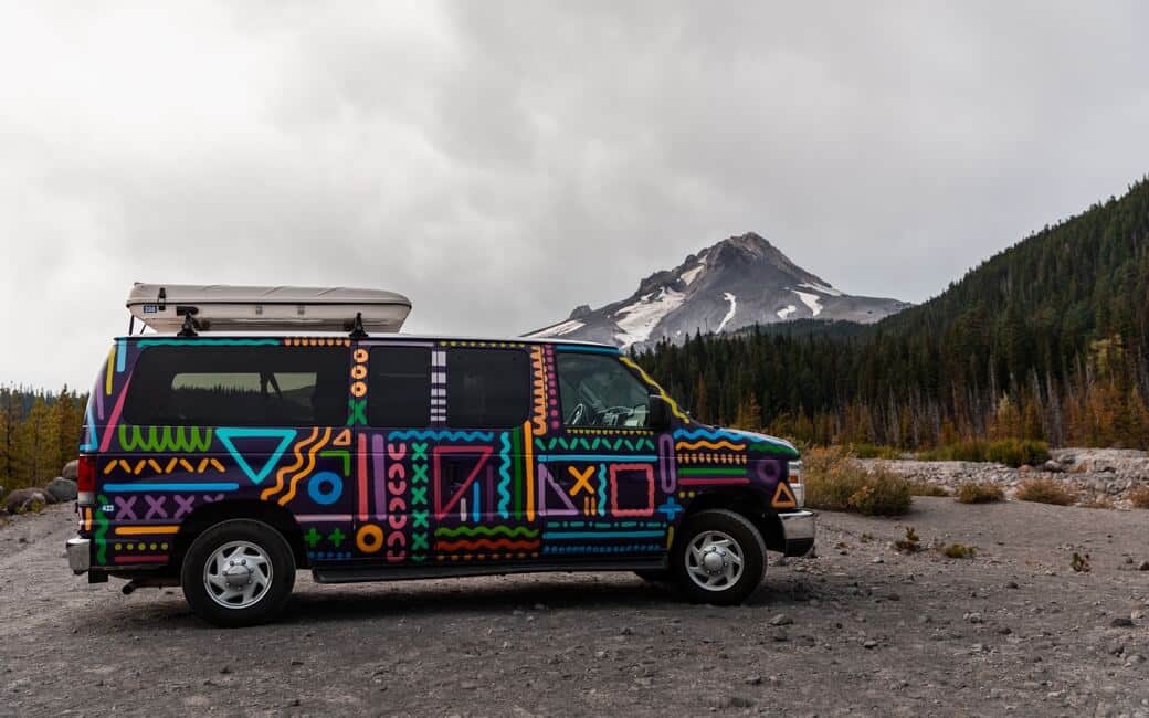 Escape Mavericks Campervan Model Mt Hood Oregon