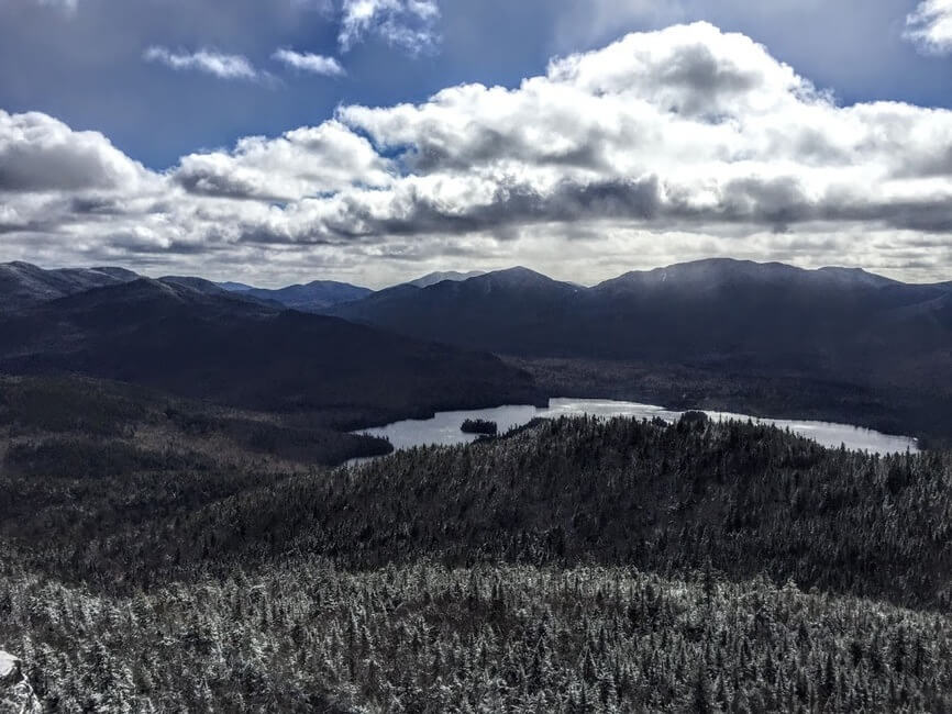 Adirondacks in the winter