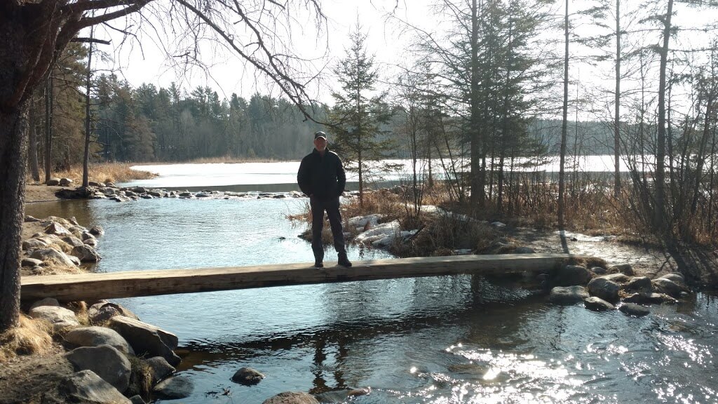 Headwaters of Mississippi River at Lake Itasca.