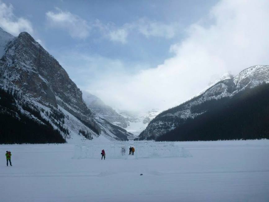 Lake Louise in winter