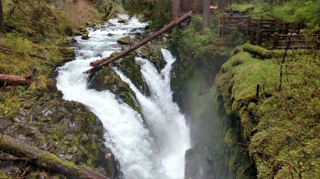 Sol Duc Falls Olympic Peninsula