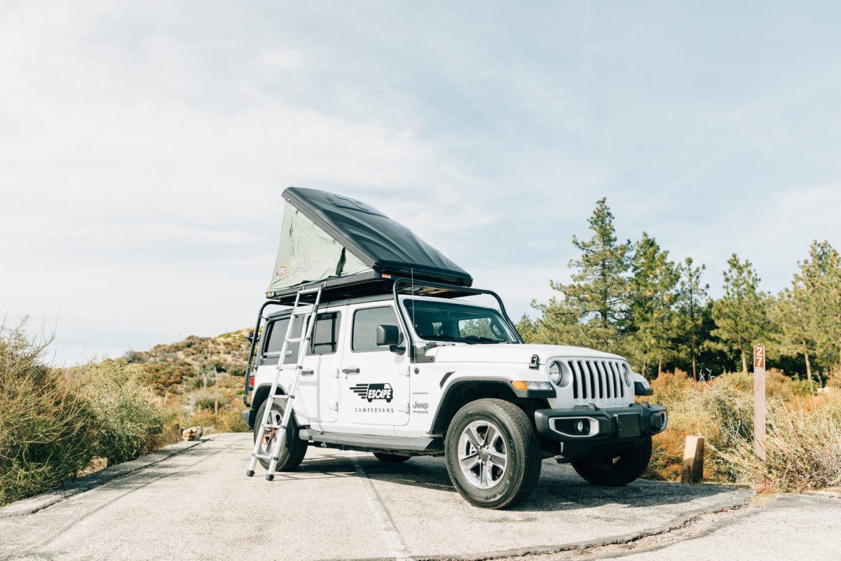 4X4 Rooftop Jeep Camper Rental | Escape Campervans