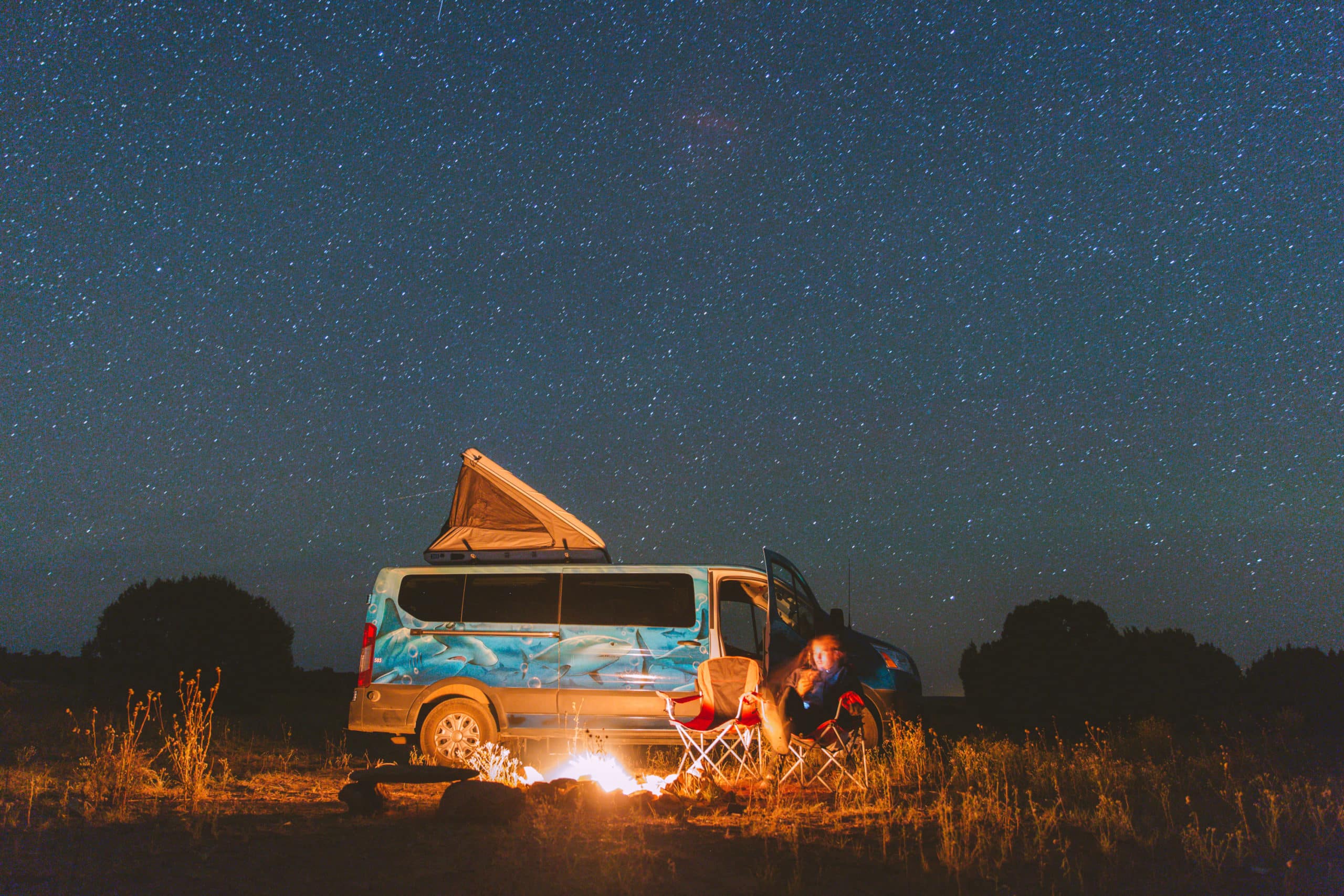 Escape Campervan under the Stars