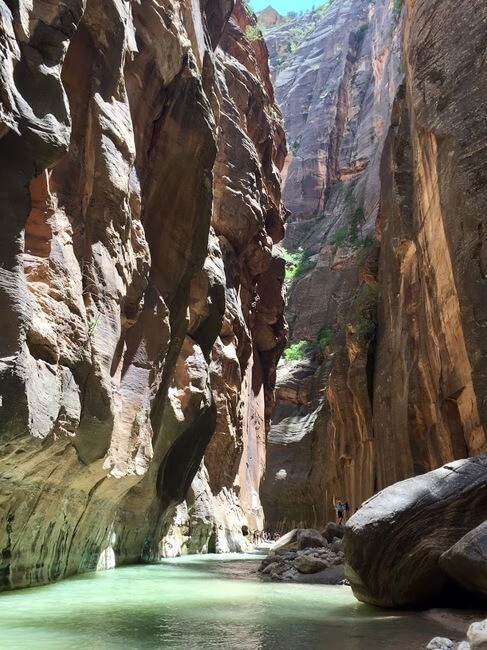 The Narrows in Zion National Park