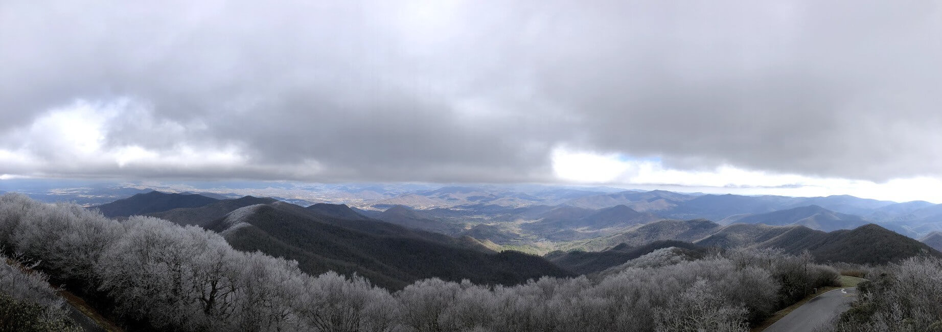 Mountain top view