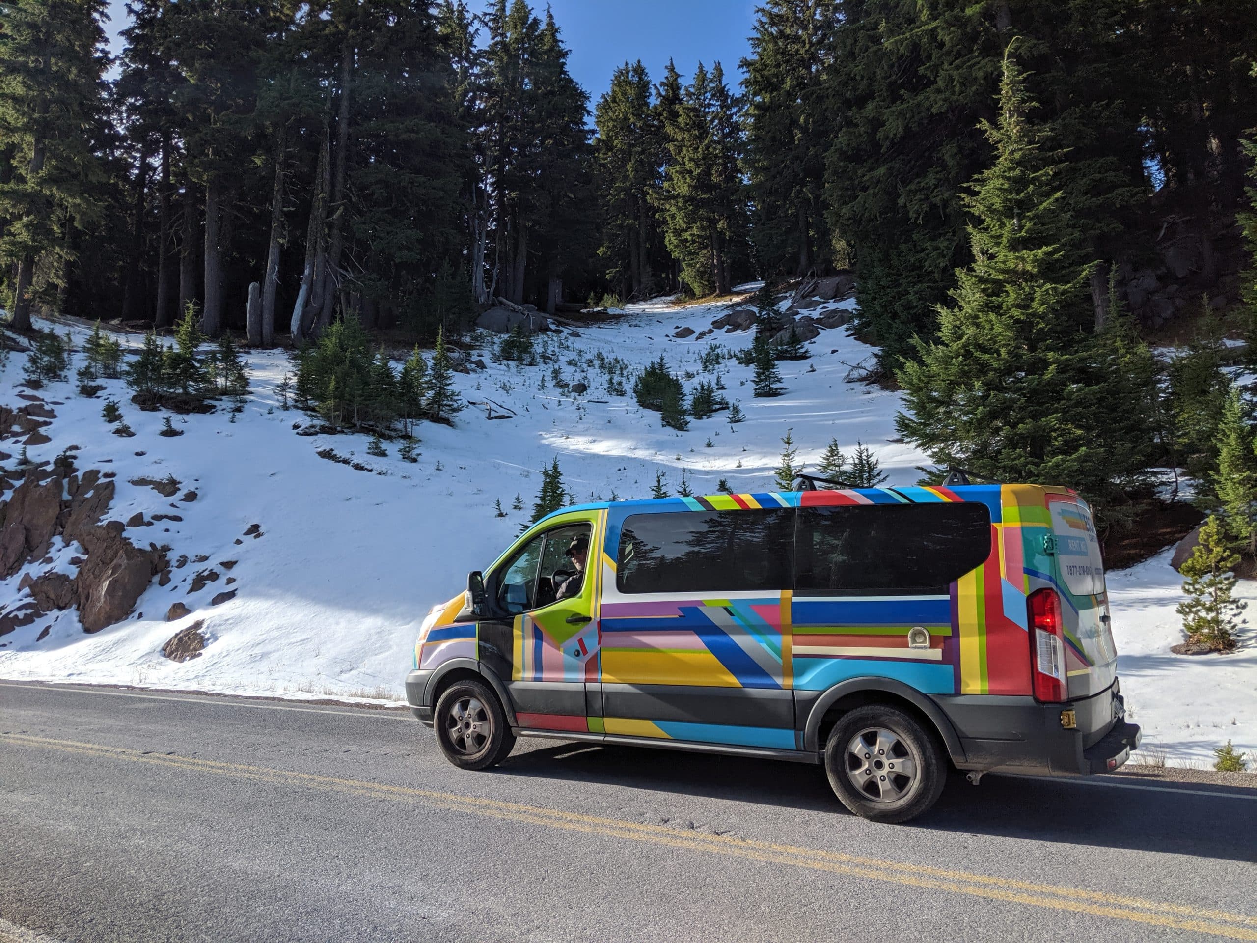 Plan a fall road trip in a campervan