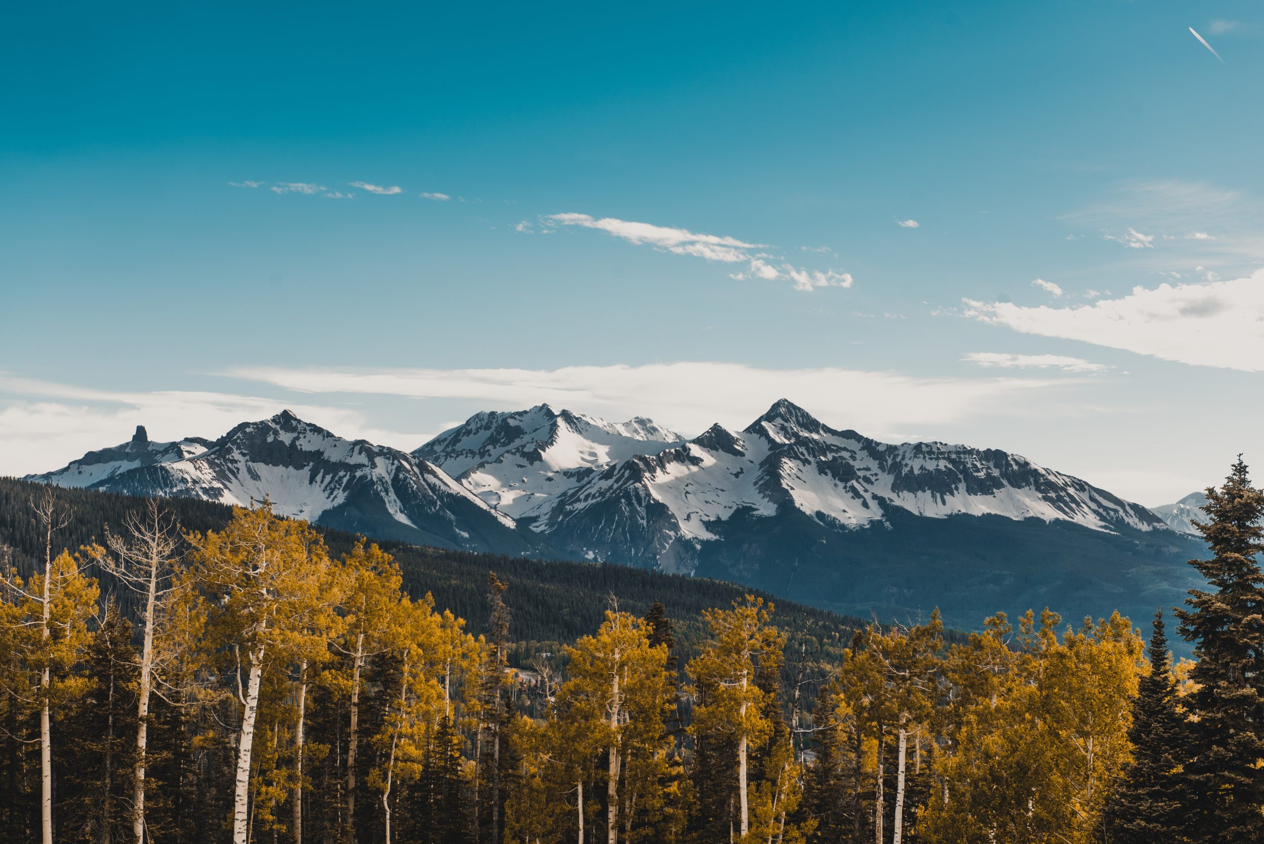 San Juan Mountains in Telluride