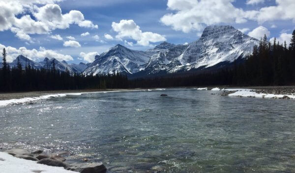 River mountains