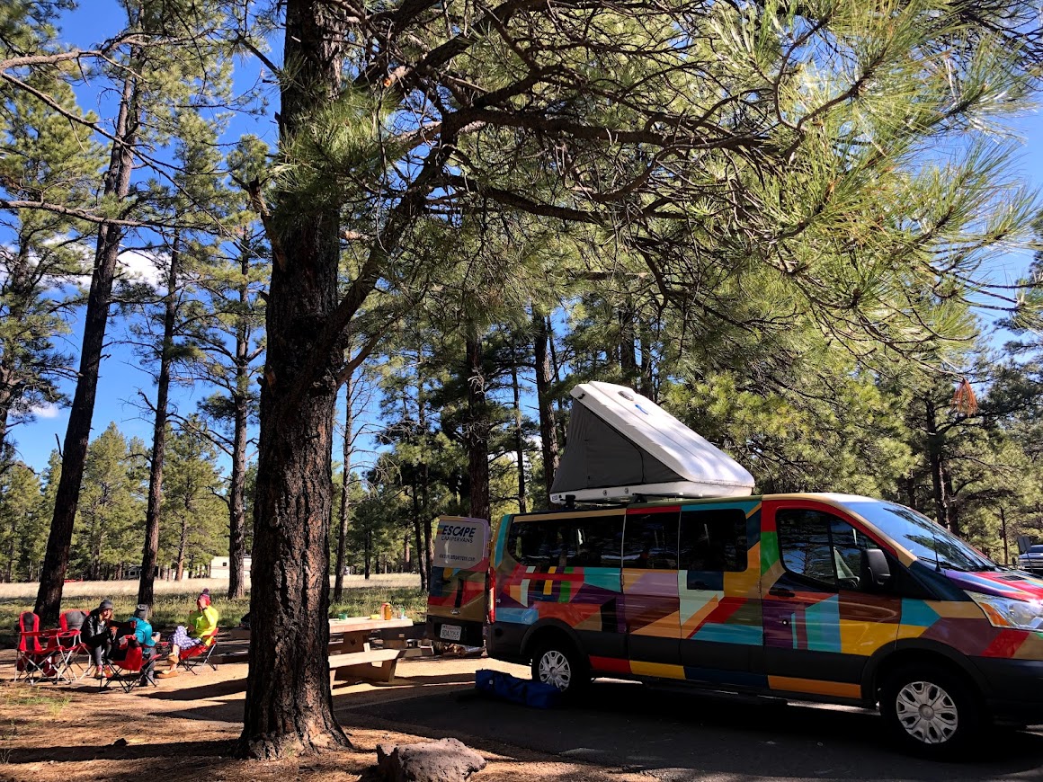 Pine Grove campground in Arizona