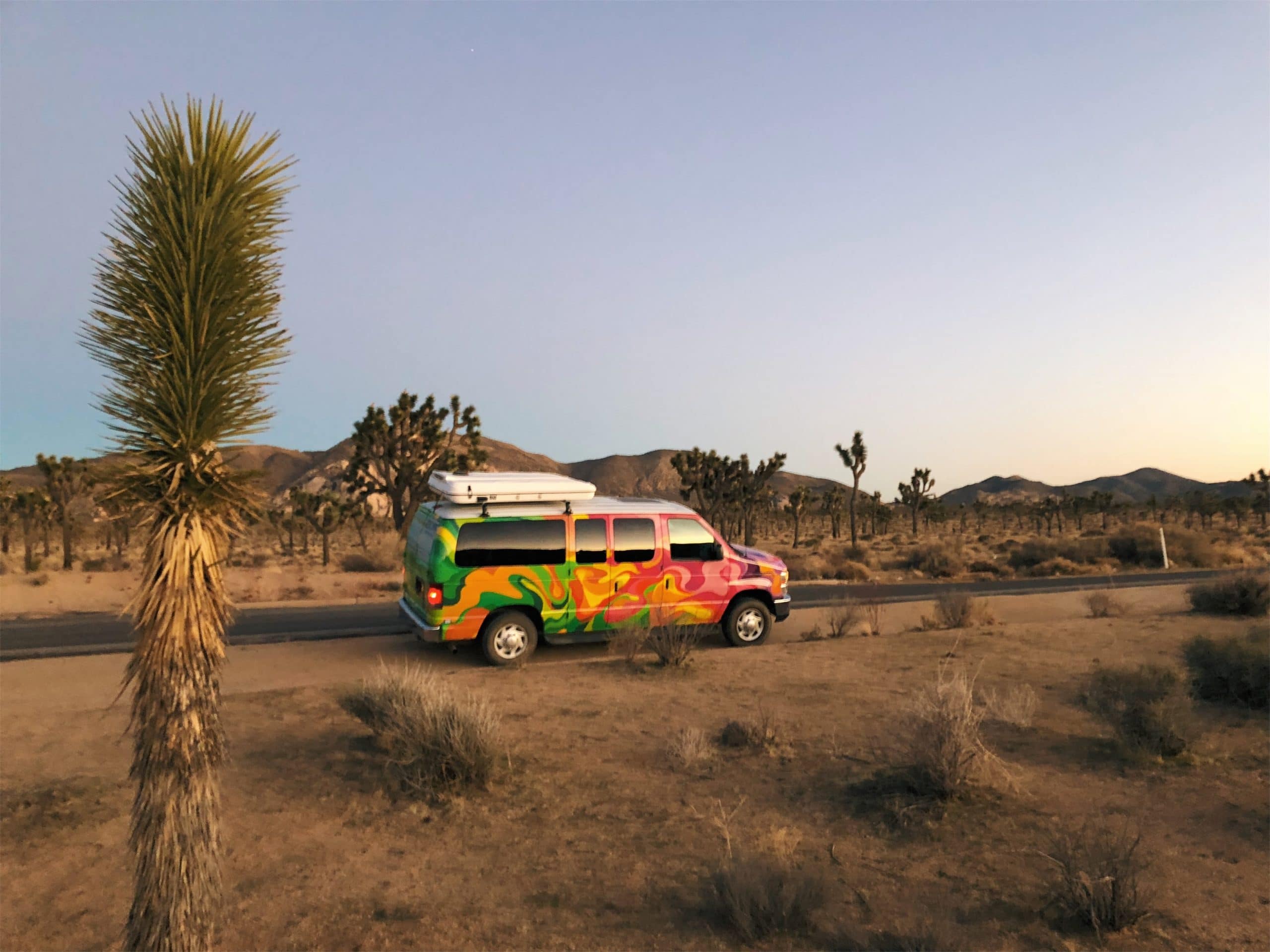 Campervan with a Rooftop