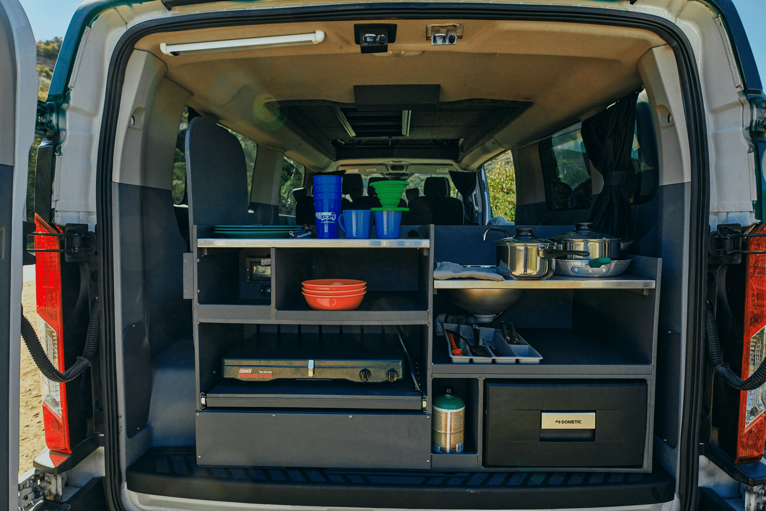 Delmar Campervan Kitchen