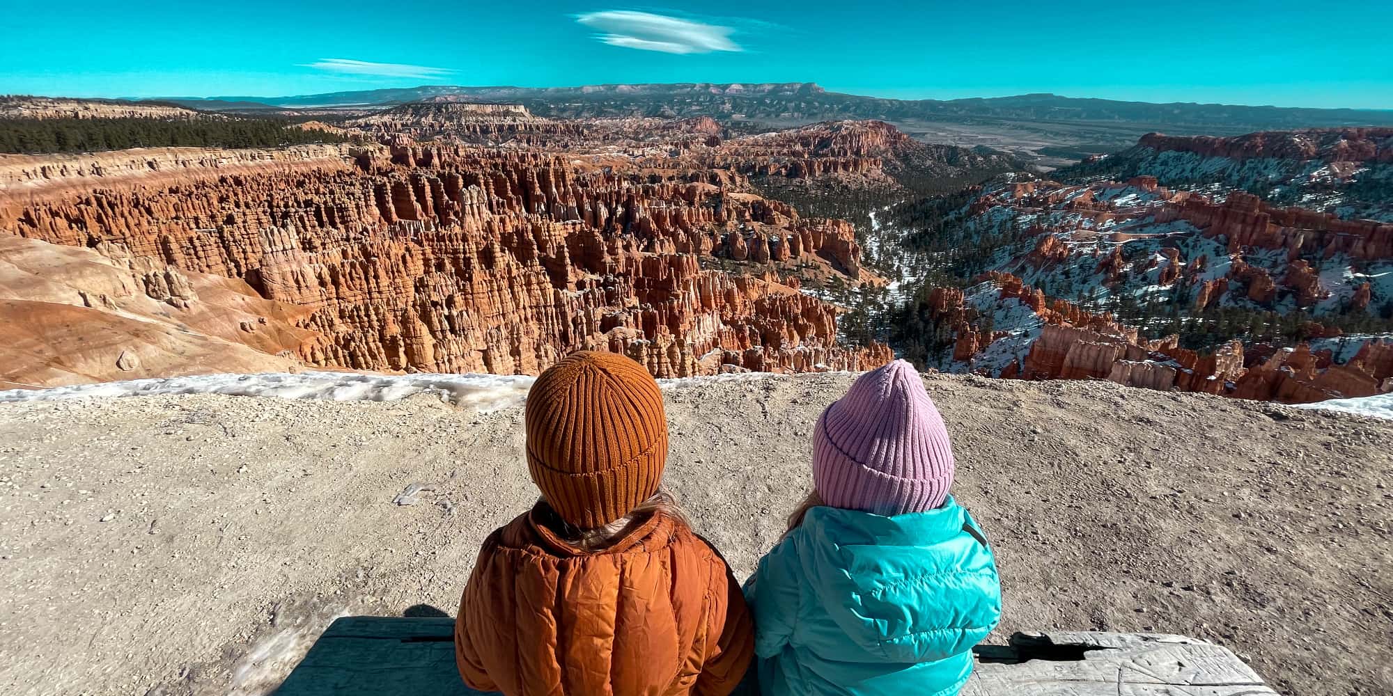 Kids at Bryce Canyon National Park