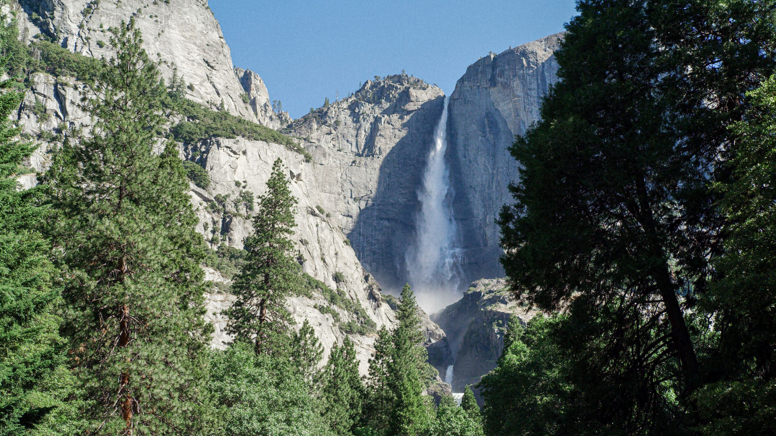 Yosemite falls near San Francisco