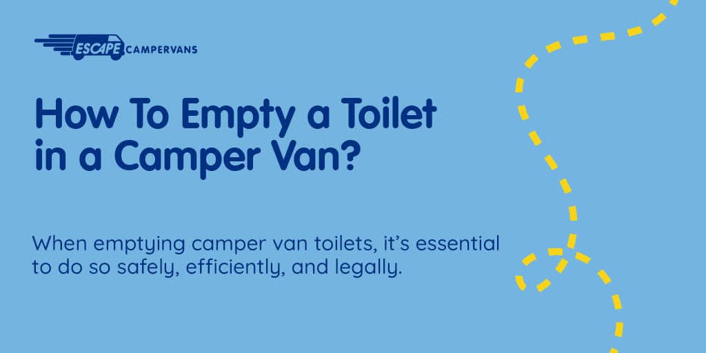 How To Use Bathroom in a Campervan